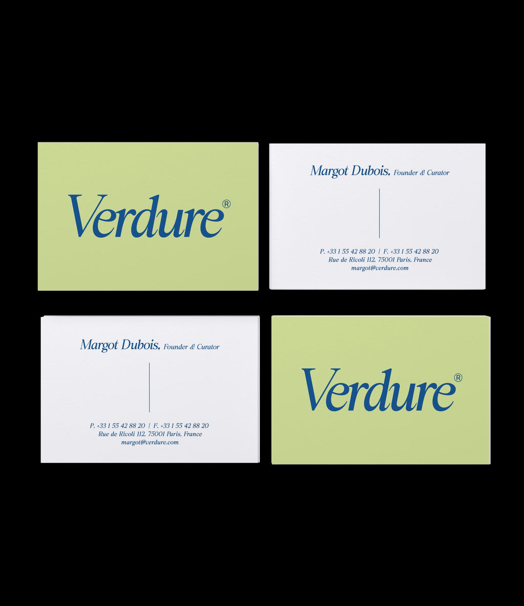 Custom printed eco organic beauty business card – organic design – semi-custom service
