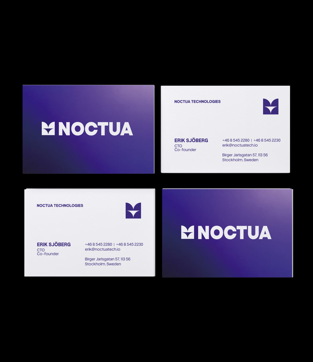 Custom printed tech startup business card – tech design – semi-custom service
