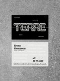 Concept Store business card – Terre Collective earthy design – printed 300gsm matte cardstock