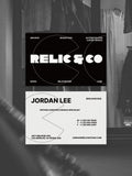 Vintage Curator business card – Relic & Co retro design – printed 300gsm matte cardstock